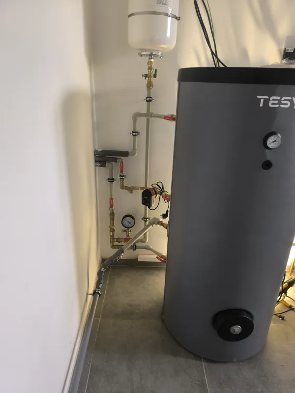 Realizace Pipelab - Dopojení ohřívače vody | technická místnost, ohřev vody, bojler, dopojení, vodoinstalace
